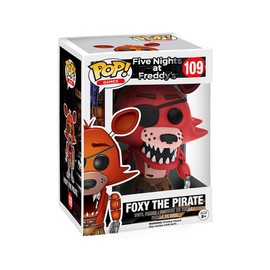 Epic Collectibles Pop Five Nights at Freddy's (FNAF) - Foxy The Pirate Vinyl Figure Bundle with Compatible Funko Box Protector