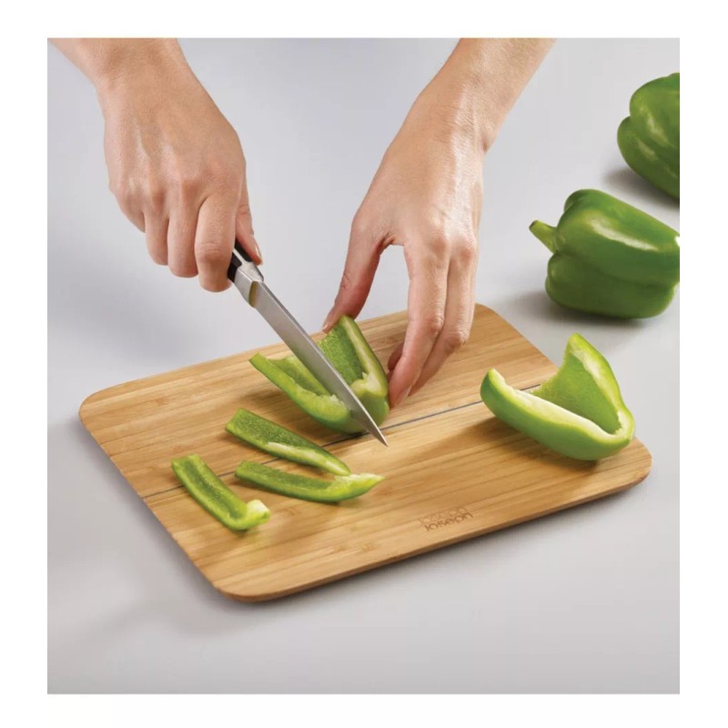 Bambú Tabla Para Picar Plegable 2 En 1 De Bambu