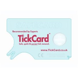 TickCard Tick Remover Fits into Your Wallet