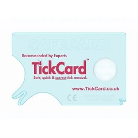 TickCard Tick Remover Fits into Your Wallet