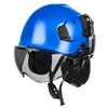 SMASYS Safety Hard Hat ABS Helmet Adjustable with Visor 6-Point