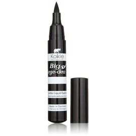 Kokie Cosmetics Big Eye-Dea Jumbo Liquid Eyeliner, Black, 0.068 Fluid Ounce