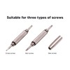 60 Pcs Eyeglass Screwdriver 3 in 1 Mini Precise Screwdriver
