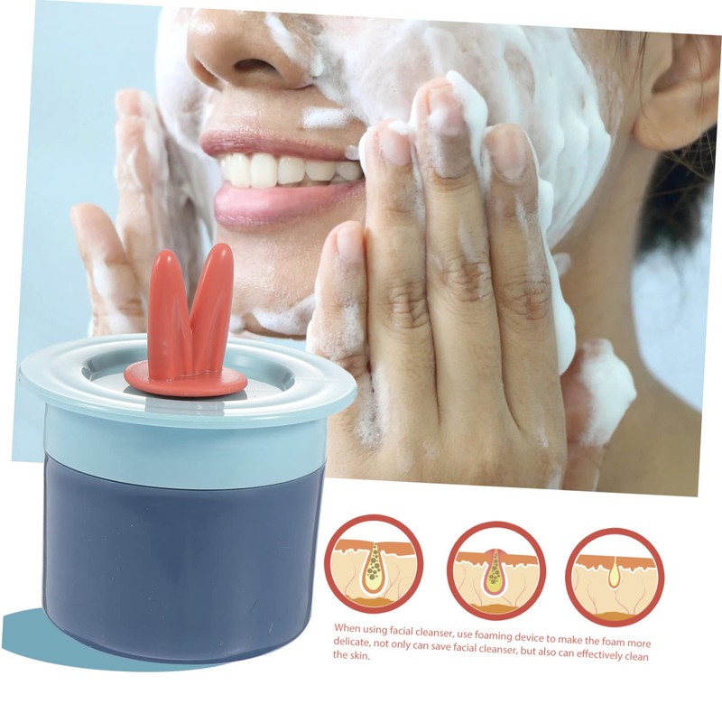 Mikinona Bubbling Supply 3pcs Facial Sturdy Pp Material Foaming Bottle