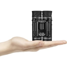 Majesty Forest® Mini Binoculars - Compact, Small and Lightweight - Pocket Binoculars for Hiking and Travel - Suitable for Young and Old (8 x 22)