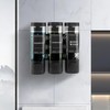MEKOTRIN Soap Dispenser, Shampoo and Conditioner Dispenser, Shower Soap Dispenser