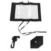 Transparent Hiking Map Pouch with 2 Additional Straps Waterproof TPU