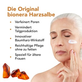 Bionera® Resin Ointment - The Original for Natural, Healthy and Pore-free Skin | Reduces Sebum, Refines Pores, Prevents Shine | Effective Against Blemishes | Made in Germany (100 ml)