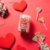 4YoreElves Heart Shaped Swirly Pops Valentine Edition 24 Lollies
