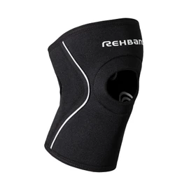 Rehband Patella Knee Support 5 mm Neoprene, Supportive Knee Support with Patella Opening, Optimal Knee Protection for Strength Sports, Jogging and Fitness, Colour: Black, Size: M