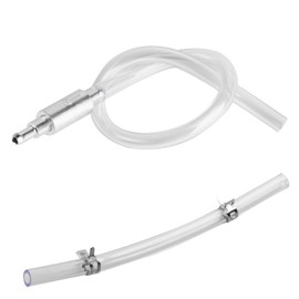 XiangJunly Car Motorcycle Brake Bleeding Kit, Universal Brake Bleeder Clutch Bleeding Hose with One Way Valve Hydraulic Bleeder Tube Tool Kit for Car Motorbike Motorcycle