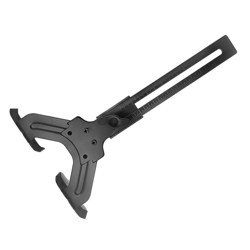 Compact Router Edge Guide for Fixed Base Full Metal Structure