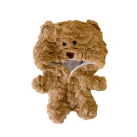 MiiQ 20cm / 8in / 7.8in Plush Doll Clothes. Make Your Doll Look Stylish and Cute. Clothes Only. Plush Doll Is Not Included (Teddy Bear Onesie)