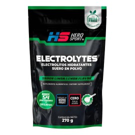 Electrolitos Orales Sabor Limón Hero Sport 54 Porciones Limón