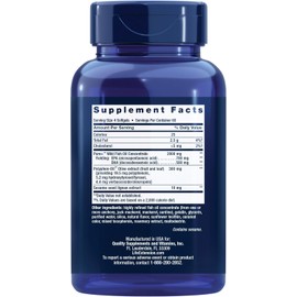 Life Extension Super Omega-3 EPA/DHA Fish Oil, Sesame Lignans & Olive Extract – Heart Health, Brain Health, Inflammation Health Support, Gluten-Free, Easy to Swallow, Non-GMO, 240 Softgels