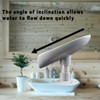 GroveEss 2PCS Leaf Shape Soap Dishes,Self Draining Shower Soap Bar