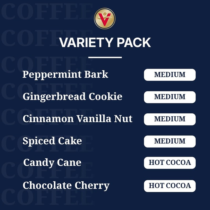 Victor Allen's Coffee Holiday Favorites Coffee & Hot Cocoa Variety