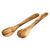 Naturally Med OL007 Olive Wood Salad Servers