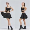 Kisidoo Gothic Skirts Cute High Elastic Waisted Plaid Kilts for