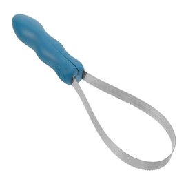 Totority Stainless Steel Horse Hair Remover Brush Portable Serrated Grooming Tool Cattle Durable Pet Hair Scraper for Shedding Itch Relief