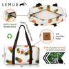 Lemur Bags 20" Canvas Weekender Overnight Travel Duffel Bag, Gym