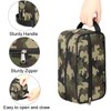 LOMBARDIDEN Kids Travel Toiletry Bag for Boys Men - Camo