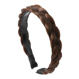 Mail-bin Braid Headband Basic Women's Hair Accessory Hair Band Hair Closure Hair Ornament Hair Arrangement Hair Set Light Brown F