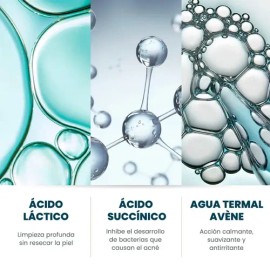 Gel Limpiador Facial Avene Cleanance Intense Limpieza Profunda para Piel Grasa con Tendencia Acneica y Poros Obstruidos con Agua Thermal Acción Anti  