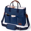 Fancy Forest Travel Tote Bag for Women,11 Pockets Canvas Work