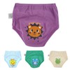 4PCS Baby Cloth Cartoon Waterproof Diapers Nappies Toddler 4 Layers