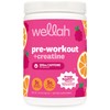 Wellah Pre-Workout + Creatine Powder (30 Servings) Orange Raspberry -