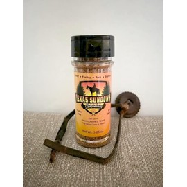 Texas Sundown Seasoning | All Purpose Seasoning | All Natural | No Sugar | Steak Seasoning | Meat Seasoning | Vegetable Seasoning | Marinade | Dry Rub | No MSG | Gluten Free | 3.25oz Bottle