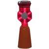 Mizukei Yakutsu Construction Light with Color Cone Cover, Red