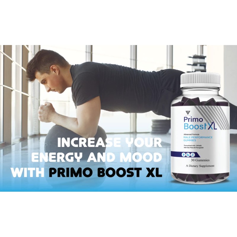Primo Boost XL Gummies, PrimoBoostXL Maximum Performance (30 Gummeis)