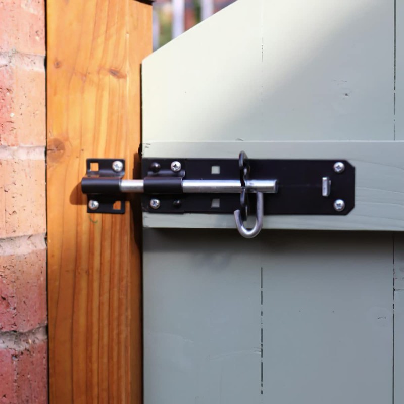 onesto Pack of 2 - Gate Bolt Lock Shed Door