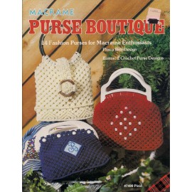 Plaid Enterprises Beaded Handbag & Belt Patterns - Craft Books:#7499 Macrame Purse Boutique