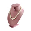 SCIKHEFT Jewelry Bust Necklace Display Stand For Vendors Necklace Display
