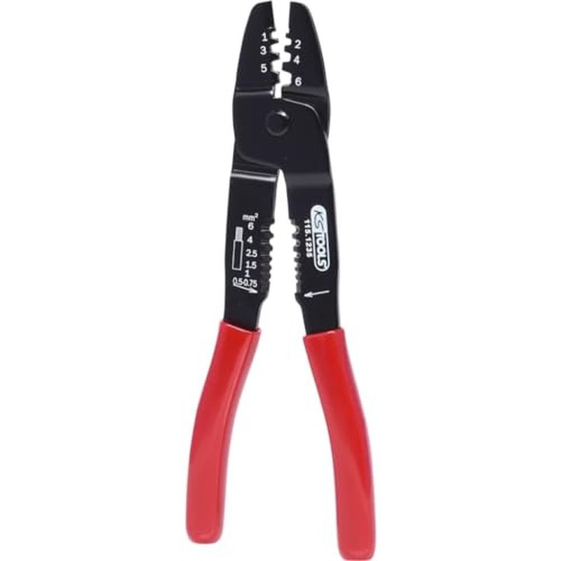 KS Tools 115.1235 5 IN 1 COMBINATION CRIMPING PLIERS