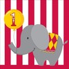 Creative Converting Circus Time 1st Birthday Lunch Napkins, 16 Count