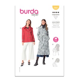 Burda Style Sewing Pattern B5984 Misses’ Jacket and Trench Coat