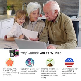 Limeink 2 Remanufactured Ink Cartridge Replacement for HP Ink 67 XL for HP 67xl Ink cartridges Black Color Combo Pack for HP 67 Ink cartridges Black Color Combo Pack 67xl for HP Printer Ink Envy 6000