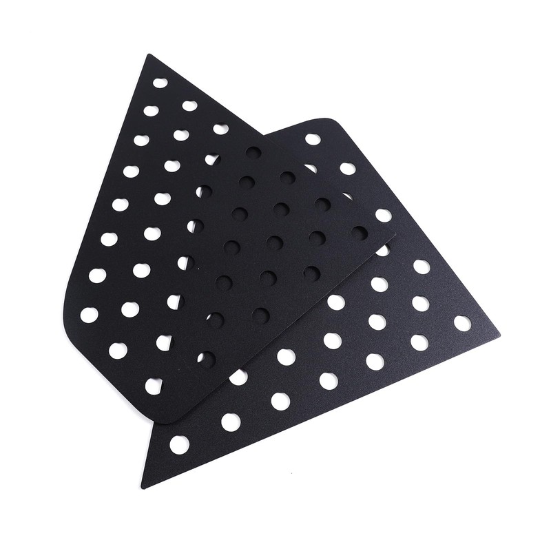Rear Side Window Louvers Air Ven Trim Accessories Compatible with