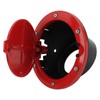 Fuel Tank Cap Red Gas Cap Cover with Red Powder
