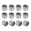 uxcell Sleeve Bearings 10mm Bore 14mm OD 10mm Length Sintered Iron Self-Lubricating Bushings 12pcs