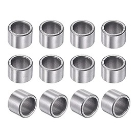 uxcell Sleeve Bearings 10mm Bore 14mm OD 10mm Length Sintered Iron Self-Lubricating Bushings 12pcs