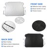 Fgtagtal Windshield Snow Cover Fit for LR Defender 90 110