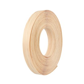 Skelang Pine Edge Banding, 3/4" X 50' Wood Strip Preglued, Iron on Veneer Edging Tape for Cabinet, Table, Door