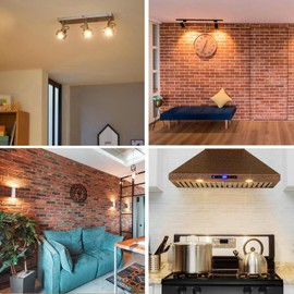 GODONLIF GU10 Halogen Bulb 120V 50W Halogen Light Bulbs for Candle Warmer Lamp, GU10+C, MR16 with Glass Cover, 2700K Warm White, Dimmable, Pack of 4