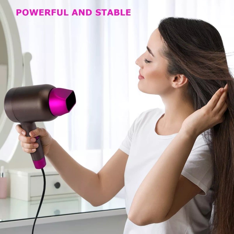 EWTOO Secador De Pelo De Ion Negativo, Compacto Y Portátil