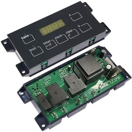 316455500 Oven Range Stove Clock Control Board, Replacement for Numbers 316220725 Oven Range Stove Clock Control Board. Compatible with Frigidaire Range Control Board